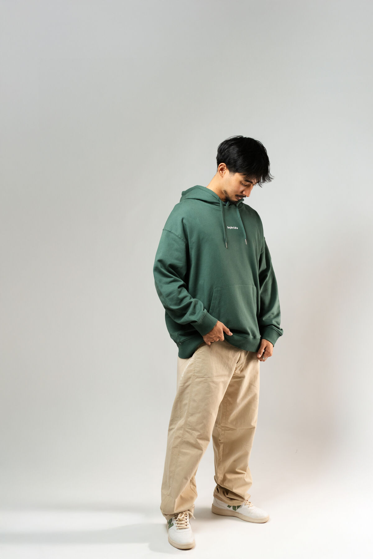 280G Foundation Tee — Hunter Green, PANTONE 7735C