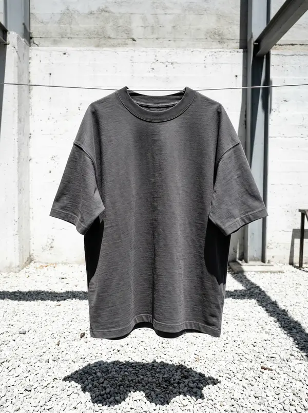 DARK GREY / SMOKE — 230gsm Air Tee