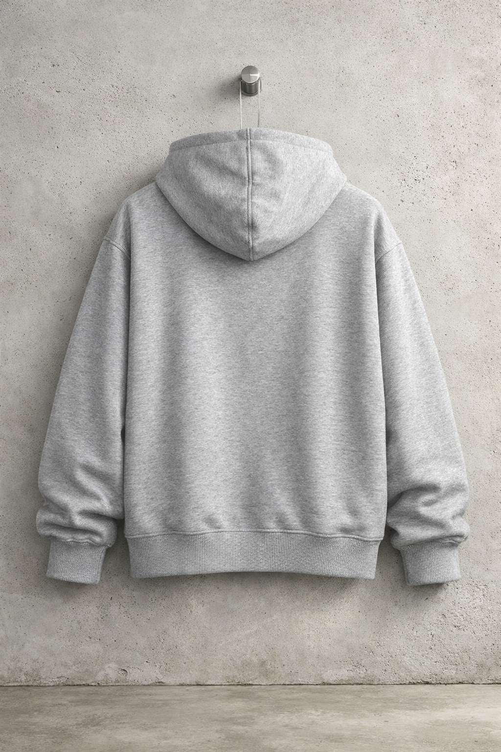 HEATHER GREY — 320gsm Structure Hoodie