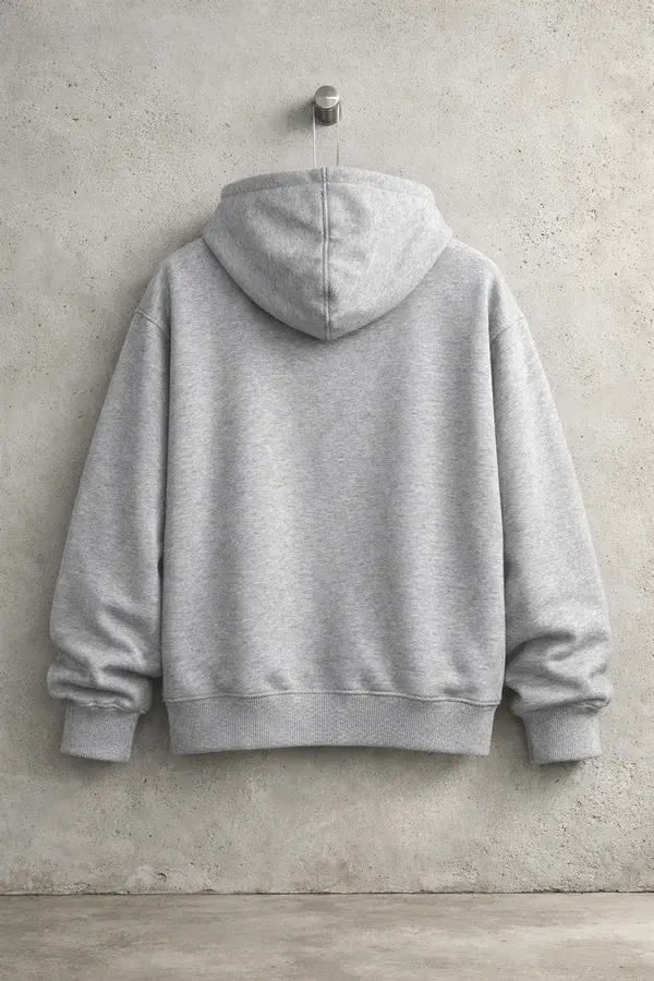 HEATHER GREY — 320gsm Structure Hoodie