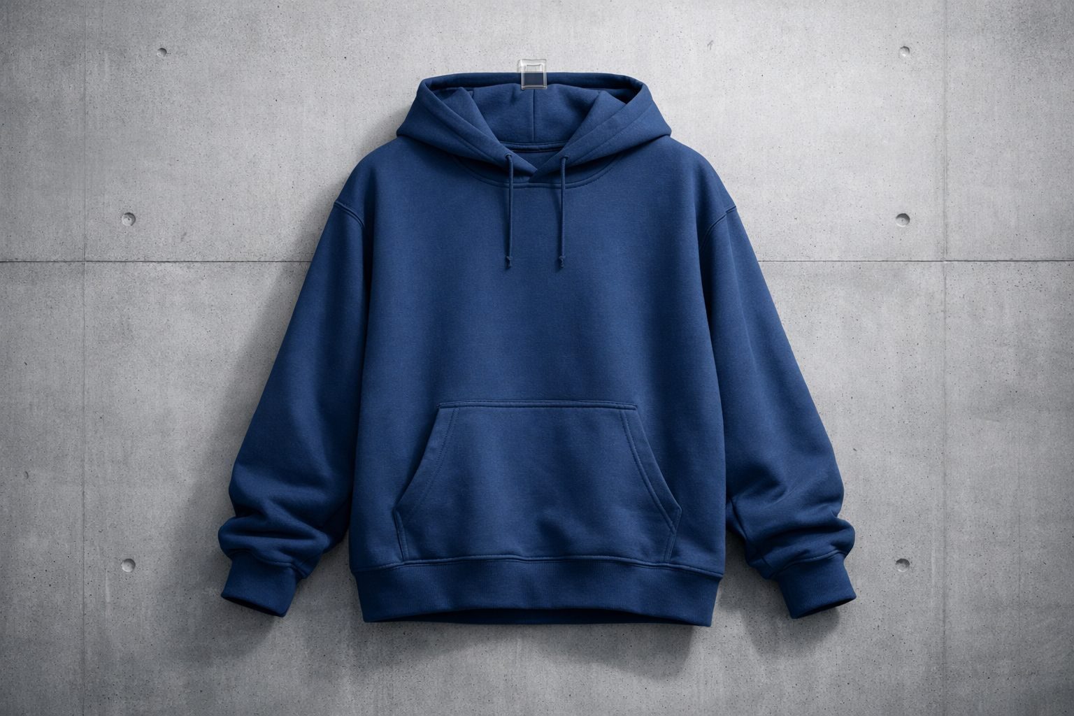 INDUSTRIAL BLUE — 320gsm Structure Hoodie