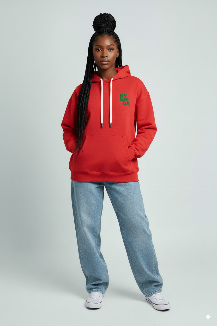 HYB Hoodie Red