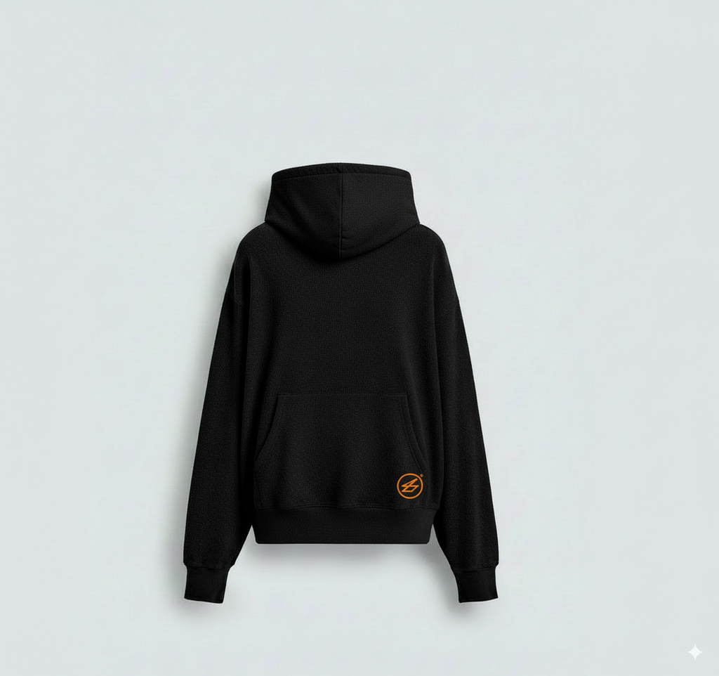 HYB Hoodie Onix Black