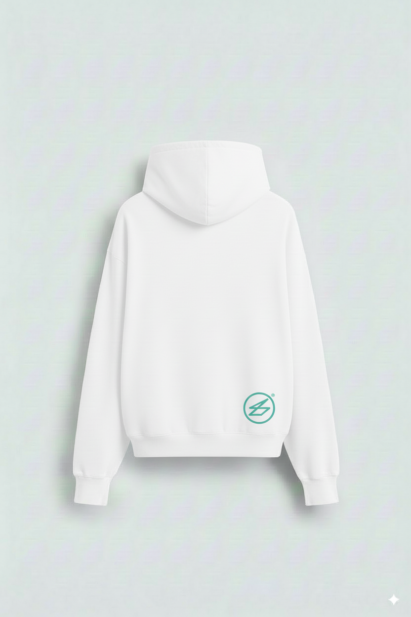 HYB Hoodie Blue White