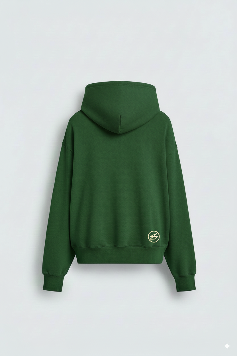 HYB Hoodie Forest Green