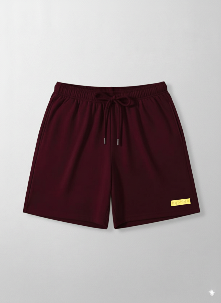 HYB Lounge Shorts Burgundy