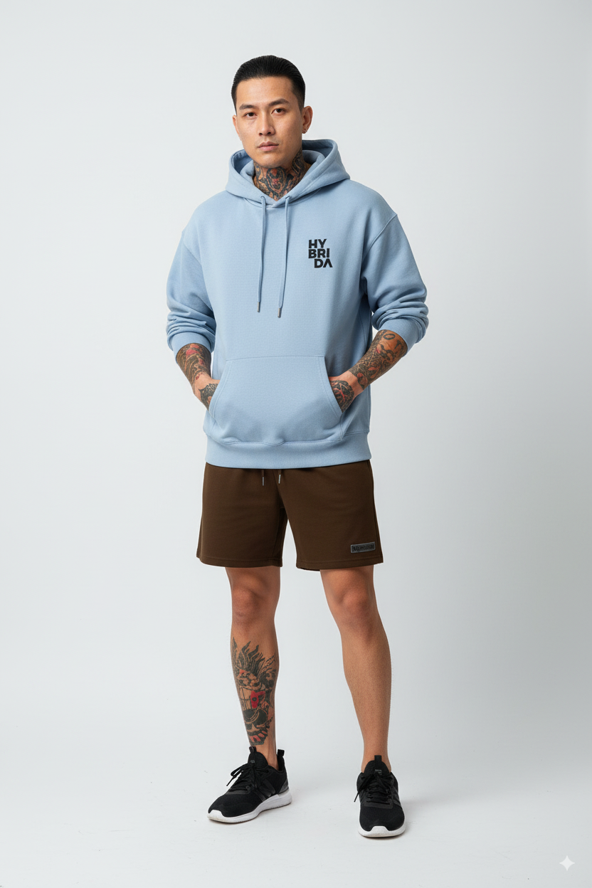 HYB Lounge Shorts Dark Brown