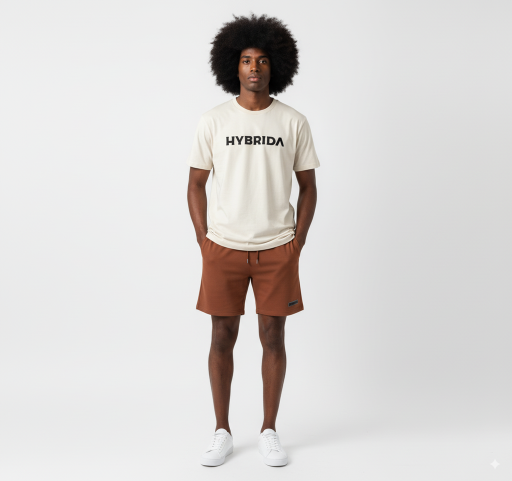 HYB Lounge Shorts Reddish Brown