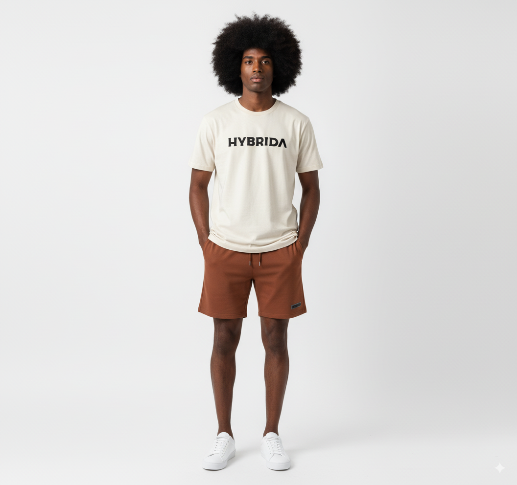 HYB Lounge Shorts Reddish Brown