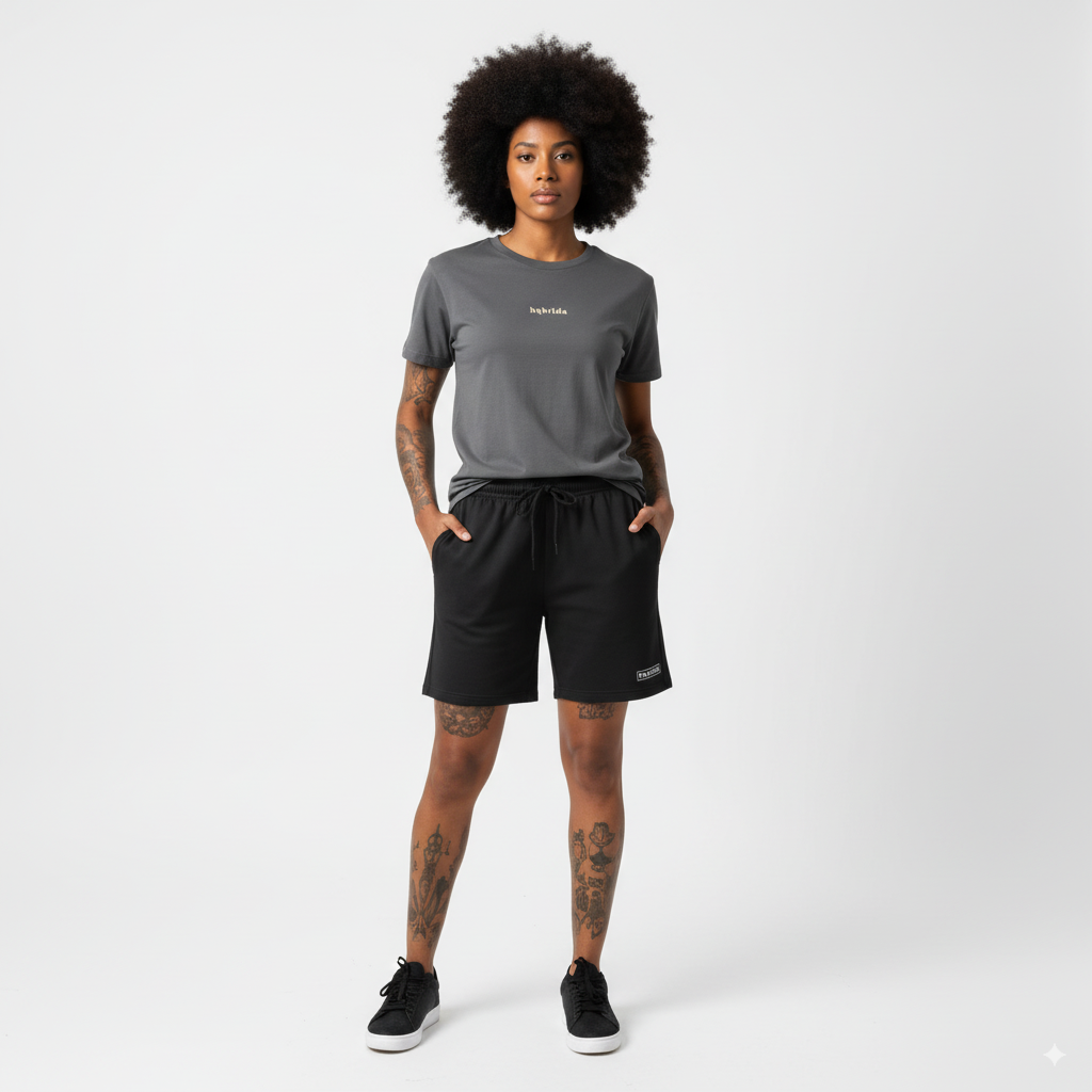 HYB Lounge Shorts Black