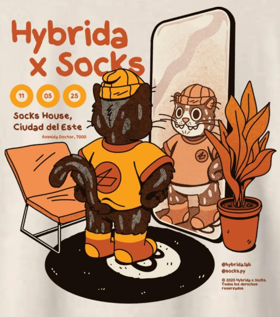 HYB Elevate + Socks Off-White