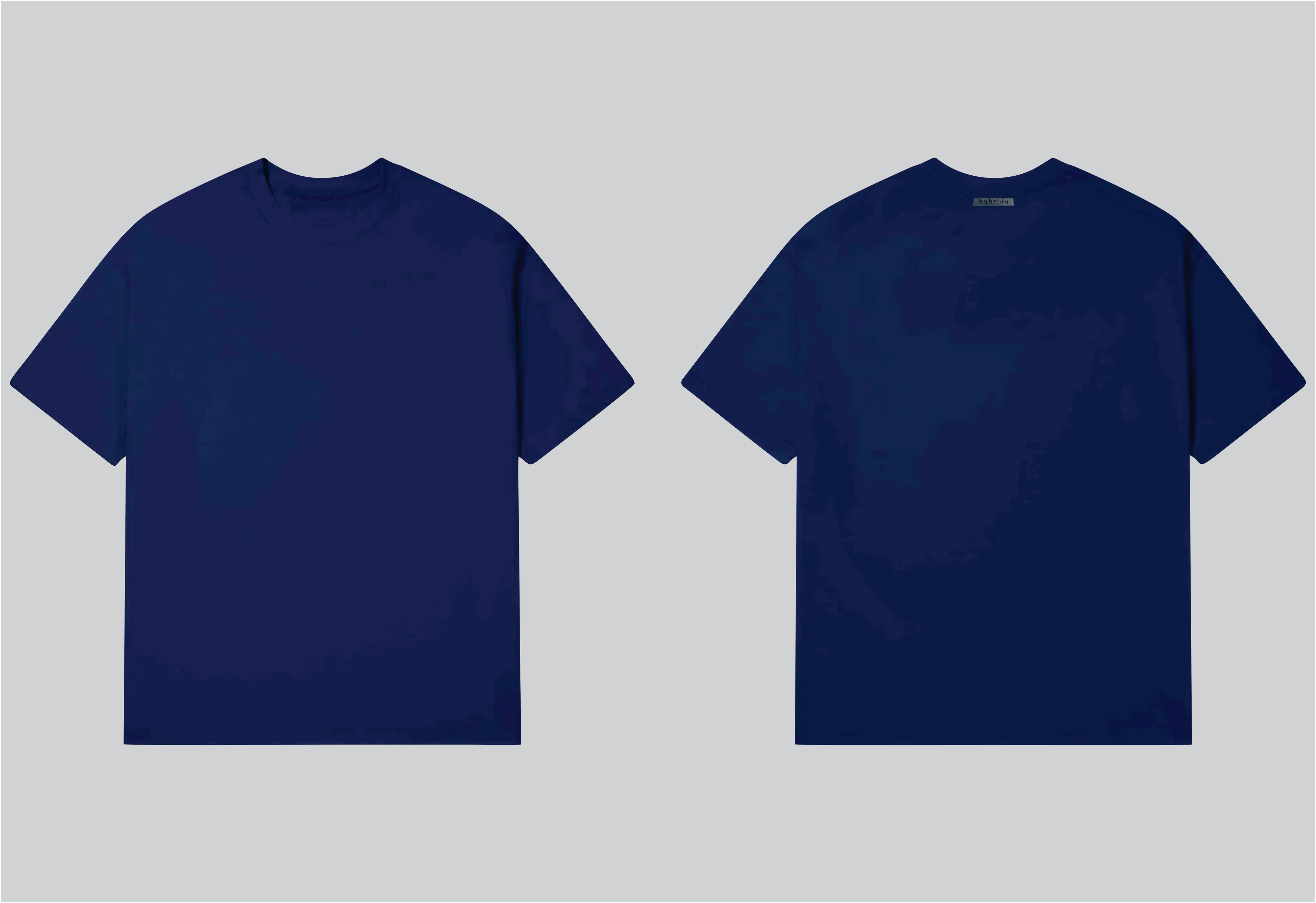 HYB Elevate Oversize Blue Tee