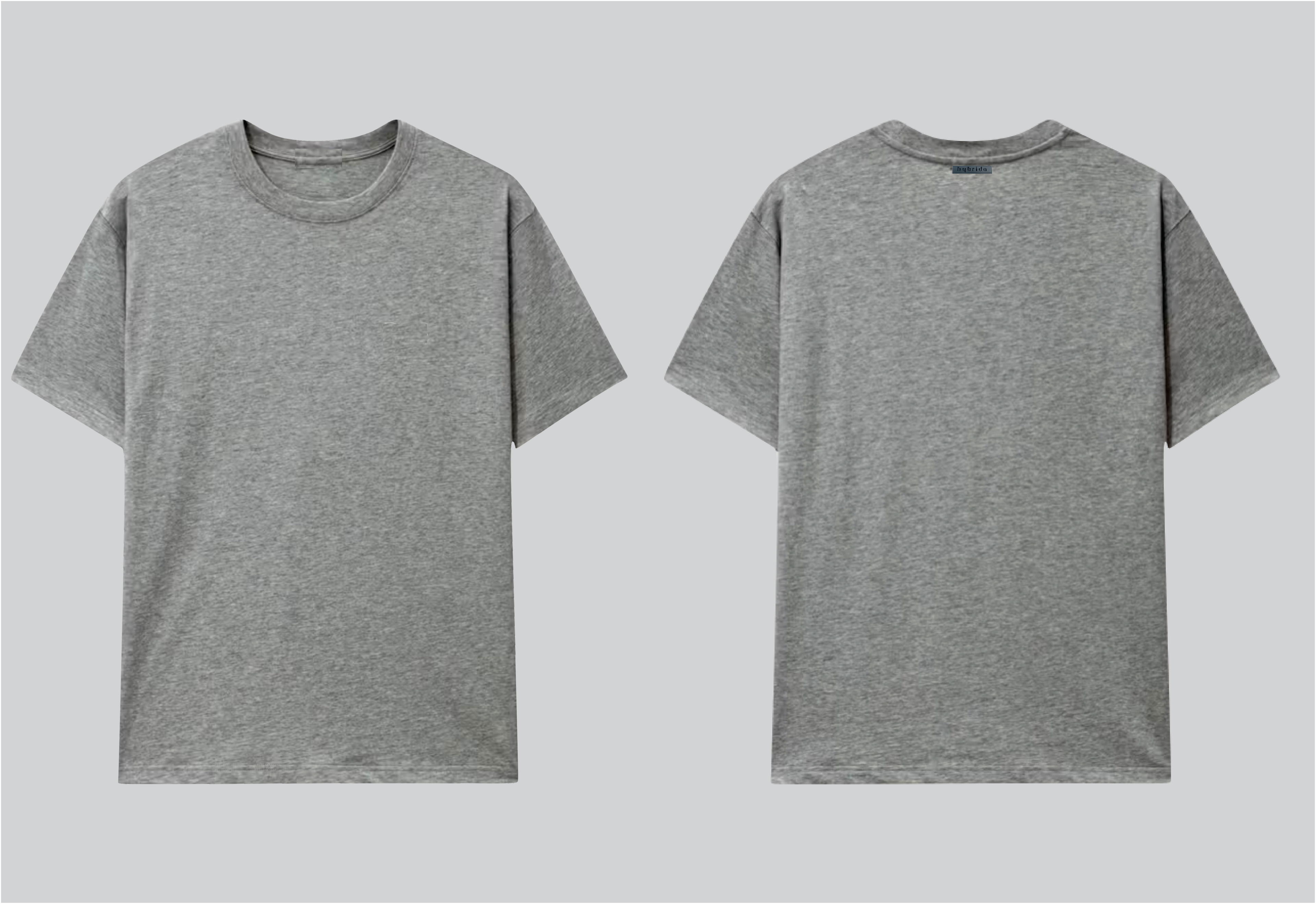 HYB Elevate Oversize Dark Grey Tee